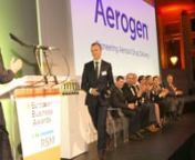 Aerogen CEO, John Power, was named the European Entrepreneur of the Year at the RSM Awards in Milan, Europe’s largest and most significant cross-sector business recognition programme.nnThis award goes to the outstanding individual who can best demonstrate exceptional vision and leadership in the establishment and development of an owner-led business.nnThe judges look for evidence of the identification of a market opportunity, the ability to organise and apply the resources, the ability to enga