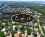 Welcome to Lansbrook.nnLansbrook is a gorgeous, park-like 1,800-home community tucked away on the eastern shore of spring-fed Lake Tarpon, the largest lake in Pinellas County.Lansbrook Golf Club, an 18-hole, par-72 public golf course offers tour-quality practice facilities, a golf shop, and an on-site bar &amp; grille.nnNestled within the Lansbrook community is the North Pinellas YMCA with group exercise classes, nursery, Youth and Teen Center, 6-lane Junior Olympic-size pool and six lighted t