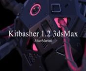 Download now: jokermartini.com/product/kitbash-blender/nnThis plugin for 3ds Max gives users the power to quickly integrate existing 3D models into meshes. The users are provided with a variety of options and settings to fine-tine the look and feel of their model with real time updating.