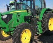 2017 JOHN DEERE 6120M, ESTIMATED 300 HOURS, POWERQUAD 24SP TRANSMISSION, STANDARD CAB, ECONOMY SEAT, LH &amp; RH TELESCOPING MIRRORS, PANORAMA FR0M WINDSHIELD, BUSINESS RADIO, 3 REAR SCV’S, 540/1000 REVERSIBLE PTO, CAT. 2 THREE POINT HITCH, SWAY BLOCKS, RACK AND PINION REAR AXLES, CAST WHEELS, MFWD, 460/85R34 REAR TIRES, 380/85R24 FRONT TIRES, TOOL BOX, COLD START PACKAGE, FUEL TANK BOTTOM GUARD, BEACON LIGHT, 200 AMP ALTERNATOR, CONDENSER SCREEN, LOADER READY PACKAGE W/2 FUNCTION MID SCV.