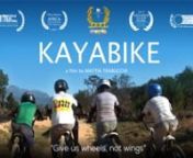45 min, (Italy/France) First screening October 2016nnFor any enquiries please contact: trabucchimattia@gmail.comnnfacebook.com/kayabikedocumentary/nnSynopsis:nnThe life, hopes and dreams of a kids and their BMX coach training in a Sout African township (Kayamandi), waiting for competition day. Throughout the process they will learn much more than just how to pedal. Kayamandi is a suburb of Stellenbosch in the Western Cape province of South Africa located off route R304. The name means