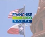 Place your brand in front of thousands of qualified prospective franchisees at Franchise Expo South, January 18-20 at the Kay Bailey Hutchison Convention Center Dallas!