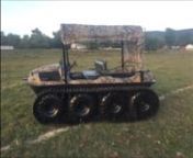 (IMPORTANT!!! PLEASE READ THE DESCRIPTION BELOW )n2009 ARGO 8X8 Amphibious ATV UTV 30 Kohler engine awesome machine and Heavy Duty Axles The Argo HDI 750 8x8 is powered by a 4-stroke OHV V-Twin liquid cooled 748cc, 30 hp (22 kW) Kohler Aegis LH 775 engine with electronic fuel injection.nVIN:2DGLSOBM99NH28197nTransmission:AutomaticnExterior Color:MOSSY OAK CAMOnDrive Train:8-Wheel Drive nEngine:30 HP KOHLER nOdometer display reading: 236 hoursnHAS MOUNT FOR OUTBOARD MOTOR and LED LIGHTS