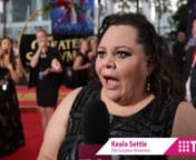 I got to break the news to The Greatest Showman star Keala Settle that Kesha is doing a version of &#39;This Is Me&#39; and her reaction was priceless.