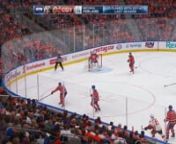 This clip demonstrates the poor timing of a Calgary line change at the time of possession retrieval for the Oilers team allowing a successful scoring opportunity through fast transition and passing execution. Initial posture and positioning of the Calgary 7 initiates a visual search for players to pass to, to realise they have all retreated in preparation to implement a line change (Forrest, 2017; Wulf, 2007; WulfGrehaigne, RichardPuterman, BakerHuntataMitchell, Oslin &amp; Griffin, 2013
