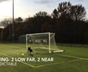 This warmup progress is what we use to warmup our college and professional goalkeepers. We aim for 28-34 minute total based on the alloted time we have.Remember this is not a training session. Keep it short, sharp, and simple. No