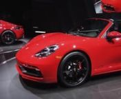 The sportscar manufacturer from Zuffenhausen has celebrated the world premiere of four sports cars as well as the US debut of the new Cayenne in L.A.nnConsumption data:n718 Boxster GTS: Fuel consumption combined 9.0 – 8.2 l/100 km; CO2 emissions 205 – 186 g/kmn718 Cayman GTS: Fuel consumption combined 9.0 – 8.2 l/100 km; CO2 emissions 205 – 186 g/kmn911 Carrera T: Fuel consumption combined 9.5 – 8.5 l/100 km; CO2 emissions 215 – 193 g/kmnPanamera Turbo S E-Hybrid Sport Turismo: Fuel
