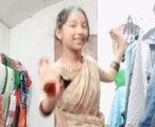 Assamese girl Naina Konwar dancing Assamese Bihu dance from assamese dance
