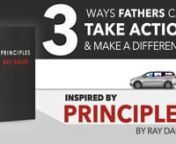 The video takes a look at just 3 themes from the book Principles: Life and Work by Ray Dalio. There are 100s of other themes in Dalio&#39;s book but this video will simply touch on the ideas of Triangulation, Tools for Progress (The Pain Button), and Ninja Awareness (Meditation) and how they relate to modern fathering. nnWe at Ungloo love to seek out self-development concepts for fathers and highlight them using animation.
