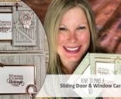 Free pdf and details: http://stampwithtami.com/blog/2018/01/barn-door-part-3/ On today’s online class, I’ll show you how to make this awesome Sliding Door card and Window card set. Both feature the Stampin Up Barn Door stamp set and Sliding Door dies. The background was created with the Hardwood Stamp.nnWe’ll also be heat embossing with my favorite…copper!!! Soooo classy, I can’t wait. Techniques include:nnSliding Door CardnWindow CardnHeat EmbossingnnBarn Door Clear-Mount