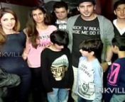 Sussanne & sons Hrehaan, Hridhaan catch a screening of Hrithik’s Kaabil from hrithik