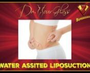 It might come as a surprise to some, but there are actually different types of liposuction techniques or machines. All have the same end goal, which is to remove fat. nOne of the newest technologies is the water-assisted liposuction. As the name suggests, water-assisted liposuction uses water to help loosen its fat cells from the connective tissue, making it possible to gently remove the fat. The surgeon still uses a cannula, but what makes it different is that the extracted fat cells may be har