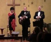 On February 12th, 2017, the featured performers at St. John’s Jazz Vespers were Edie DaPonte on vocals, Joey Smith on guitar and Dave Flello on trumpet.Emotive and passionate, Edie&#39;s voice lends itself to a wide range of jazz standards, moving from jazz to Bossa Nova. This is a video sampler of parts of four songs they played that night: “La Vie en Rose” by E. Piaf and M. Monnot, “Hallelujah” by Leonard Cohen, “Island Rain” by Edie DaPonte and “Wonderful World” by B. Thiele a
