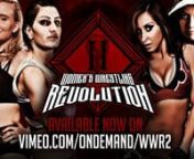 After the success of the first show, Women&#39;s Wrestling Revolution is now back for a second edition. The best female competitors of Europe are fighting against each other on this very show.nnAm 3. Dezember 2016 ging die Women´s Wrestling Revolution in die zweite Runde. Es kämpfen die besten Wrestlerinnen Europas im Berliner Kulturhaus ASTRA gegeneinander.nnCARDnnGSW Ladies Title MatchnShanna (c) vs. Blue NikitannAmale Winchester vs. PollyannannAudrey Bride vs. WesnannJamie Hayter vs. KirannWome