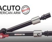 Screws can cause all kinds of trouble for a filmmaker. We believe in a better mounting system at Zacuto. Find strength in our Zamerican Arms!nnLearn more about the Zamerican Arm: https://goo.gl/dD6cjI