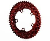 Our Premium Sram compatible Oval chainrings (110/5bcd) are designed specifically for Sram cranks that have 1 hidden chainring bolt behind the crank arm like Sram Red, Red eTap, Red22, Force1, Force22, Rival, Rival1 and more. These are finest shift-able oval chainrings on the market.