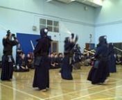 This is a short snippet of the Osaka Prefectural University Kendo Club practice held at the University of Toronto on September 21, 2008.nnThe OPU Kendo Club wanted to show us some of their drills they do at home. This is all they did, but I&#39;m sure they do more, and more of it.