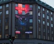 Campaign: Advertisement-campaign during March 2017n#atracta #sayitbignOur big screen at Stureplan is a true digital experience in the middle of Stockholm, tailored for the place and the façade that it covers. At a size of 140 sqm, it is a combination of multiple screens and lighting that brings out the best aspects of digital signage and out of home marketing. It can operate in real time and happily receives TV signals. Let the heart of Stockholm, and Swedens, business and commerce become the l