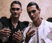 Les Hommes Spring 2017 Menswear Ready-To-Wear Collection by designer Tom Notte and Bart Vandebosch. Backstage film by DVMITRV &amp; HANSIKTEnSee backstage photos: and more [https://goo.gl/LY88ve]nnNotte and Vandebosch’s fresh urban take on military is enhanced by the slicked-back, hair rocked by the handsome models. The punk-feel courtesy of the edgy face jewelry including black tribal lip rings, studded earrings and spiked nosebands. Footwear highlights include black leather gladiator sandals