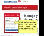 We made this video in order to help Bank of America clients that have problems using online banking.