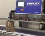 A MPS 7100 &amp; CBA 12-7 with a CIJ printer running 5 lb bags of nuts.nnHeavy Duty ReliabilitynnEmplex MPS 7100 continuous band sealer sets the standard for bagging applications that require high speeds or heavy duty difficult to seal materials.The MPS 7100 hermetically seal bags and pouches at speeds up to 1000 inches (25.4 m) per minute and can be configured for manual, semi-automatic, or automatic loading. The sealing process can be adjusted to accommodate variations in material, ensuring