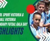 One of the great outcomes of the partnership with Football Victoria are the Gala Days that have been run in 2022. Stay tuned for more in 2023. nnFutsal Secondary Boys and Girls Gala Day.nn▼ STAY CONNECTED TO THE LATEST NEWS!n➤ Website ➝ www.ssv.vic.edu.aun➤ Facebook ➝ www.fb.com/SchoolSportVictorian➤ Instagram ➝ www.instagram.com/schoolsportvicn➤ YouTube ➝ myssv.info/SSVtvn➤ LinkedIn ➝ linkedin.com/company/schoolsportvictorian➤ Twitter ➝ https://twitter.com/SchoolSportV