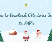 If you&#39;ve got a Christmas playlist and are looking for a way to get them downloaded as mp3 files, this video tutorial is made for you! nnBotoNote helps you download any song or playlist from Amazon Music Unlimited or Amazon Prime to MP3 in 5 simple steps.nnDownload Link: https://www.botonote.com/download.htmlnnnIf you are a Spotify, Apple Music, Amazon Music, Tidal or YouTube Music subscriber, google Sidify. These tools work in the same way and are gaining popularity.