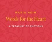 A richly diverse collection of classical Indian terms for expressing the many moods and subtleties of emotional experiencennWords for the Heart is a captivating treasury of emotion terms drawn from some of India’s earliest classical languages. Inspired by the traditional Indian genre of a “treasury”—a wordbook or anthology of short texts or poems—this collection features 177 jewel-like entries evoking the kinds of phenomena English speakers have variously referred to as emotions, passi