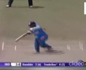 On 16 March 2012, batting great Sachin Tendulkar became the first cricketer to score a hundred international centuries. Playing against Bangladesh in Dhaka,