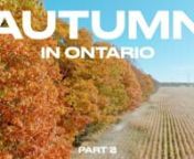 Autumn in Ontario (Part 1: The Beginning)nhttps://vimeo.com/758911036nnAfter 2 more trips in Southern Ontario during the month of October, I&#39;m back from filming all the wonderful scenes and colours. Here&#39;s a small sample of the journey in The Transition, Part 2 of my Autumn series.nnOctober, my favourite month. It marks the wind of change. Northerly air replaces the southerly flow. Cooler temperatures are upon us, and like everything during this time of year, so too the leaves must change.nnI de