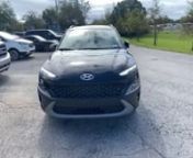 Inspection video for 2022 Hyundai Kona at SS&amp;M INC dba Toyota of Vero Beach on 10/24/2022.nnVehicle details:nVIN: KM8K62AB4NU850664nYear: 2022nMake: HyundainModel: KonanTrim: SELnMileage: 9675nnInspected by Astor Automotive Services.