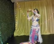 Dance the Dark away show, online show from Raq Out BellydancennThis show was broadcast over Zoom.This video is from the lower angle camera I had set up in the studio.From the Dec 2022 shownnnCostume by LoreleinMusic: Song Of the Sahara by Beth QuistnAvailable on Magnatunenhttp://magnatune.com/artists/beth_quist/