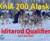 Official approved and sanctioned live coverage of the 2023 Knik 200 Mile Dog Sled Race - Joe Redington Sr Memorial Mid Distance Alaskan Husky RacennLive from Knik, Alaska: Kale Casey, the creator of Dog Power Movie, live announces the start of the 2023 Knik 200 Joe Redington Sr. Memorial Sled Dog Race at 10am on Saturday, January 7th 2023 on Knik Lake in Alaska.nnThe race begins next to the Knik Bar on the frozen ice with clear skies and 5F. nnUseful links:nn• Buy Kale a cup of coffee and show