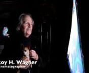 With over 50 years working in the film industry, Roy Wagner talks openly about his life as a cinematographer, the effect dedolight has had on his own work and the rest of the production industry, and many insights and glimpses into working on major motion pictures and the challenges which this brings.nn**Roy H Wagner** nnRoy Henry Wagner III (born January 12, 1947), ASC, is an American cinematographer known for dramatic, dark imagery. Named by Kodak as one of the
