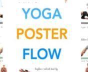 This video is about our Flow Yoga Poster nFlow Yoga Australia&#39;s yoga poster simply guides you through an enjoyable 30 min yoga practice.nThis video introduces the series of free videos available to take you through each of the 8 elements, from warm up to cool down.nnFIND OUT MORE http://www.flowstudio.com.au/#posternBUY online - https://www.amazon.com/gp/product/B0816CZGSK