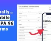 In this video you will learn an easy way to activate, convert, and fill out your NFPA 96 kitchen hood inspection form on your mobile device or tablet all for free using Joyfill. nnThis video will help you with: n- How to access and find the NFPA 96 form online.n- How to convert a paper NFPA 96 form to a digital mobile fillable form.n- How to fill out the NFPA 96 form on your mobile or tablet device. n- How to download the digital NFPA 96 form PDF online. n- How to get the NFPA 96 form on iPhone,