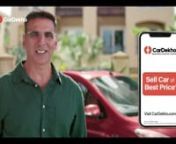Start your day on the right note by watching Akshay Kumar in this heart-touching video. Witness the love of a father who secures his daughter’s happiness as he plans to Sell his Used Car. Akshay mesmerises as he finds the Best Price for his car and enjoys the bharosa offered by CarDekho. nSell your used car from the comfort of your home. Ad is featuring a unique bond between father and daughter and highlighting a true experience of selling a car with CarDekho. Play now!nn
