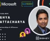 #signzy #ai #digitaltransformation nBook a discovery call with Signzy: https://calendly.com/anytechtrial/signzynnMicrosoft ISV Series &#124; Powered by: Microsoft &#124; Co-presented by: Value Prospect ConsultingnnNotableTalks with Arghya Bhattacharya, Vice President of Partnerships and Alliances at Signzy, a market-leading platform that is redefining the speed, accuracy, and experience of how financial institutions are on-boarding customers and businesses - using the digital medium.nn--------------------