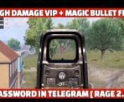 BGMI 2.1�MAGIC BULLET TRACKING AUTOHEADSHOT CONFIG FILE &#124; HIGH DAMAGE AIMBOT CONFIG BGMI,GL,KR 2.1, � LINK IN COMMENT BOX FIXED�nnn100% MAGIC BULLET TRACKING AUTO HEADSHOT CONFIG FILE BGMI 2.1 HIGH DAMAGE FULL AIMBOT BGMI 2.1nnHow to apply :- android/data/your pubg folder / pastenn Magic bullet config high damage config bullet tracking config auto headshot config bullet tracking bgmi config bgmi bullet tracking config auto headshot config bgmi high damage config bgmi #aimbot360​​#magic