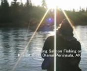 This video was also taken in June, 2009.nnThe first run of King salmon on this river has wild and hatchery fish, both returning to Crooked Creek.nnDepending on the days of the week, the types of fish you can keep differs. nnFor the latest regulations on King Salmon fishing on Kasilof River, please refer to Alaska Department of Fish and Game website(http://www.adfg.alaska.gov/ ​ ). nnSpecial thanks to:nMarknGary(Silverfin Guide Service/ http://www.silverfinguides.com)