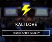 Neuro-Spicy Is Nicey - a DisruptHR talk by Kali Love - Chief Impact Officer at #loveworknnDisruptHR Denver 15.0 - September 12, 2023 in Denver, CO #DisruptHRDEN