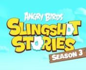 ANGRY BIRDS - SLINGSHOT STORIES (SEASON 3)nnAngry Birds Slingshot Stories is a short-form animated series released by Rovio, the episodes feature our beloved birds and pigs doing funny and crazy stuff.nnnAlessio had the chance to work on several storyboards for this season!nnnRovio Entertainment CorporationnnSenior Producer: Anne DahlgrennCreative Director: Juanma Sánchez CervantesnWriters: Christopher Sadler, Stephen Senders, Juanma Sánchez CervantesnExecutive Producer: Hanna Valkeapää-Nokk