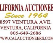 www.calauctioneers.com for more info:nClassic Cars at California Auctioneers including:a 1965 Ford Ranchero Restomod8,827.0 MILES! Equipped with a 1986 Highway Patrol Mustang 5.0