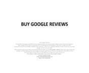 Buy Google ReviewsnAlmost 95% of shoppers and 93% of local customers see online reviews before determining if a business is good or bad. Google reviews have no alternative for increasing a brands reputation. They don’t just get you more trustworthiness, but also a better feedback loop. However, not all your customers take the time to review your business and get you the juice you need