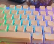 this is the most expensive keyboard ive bought in years. my other 2 mains are XVX and RK Royal keyboards that were both under &#36;100. this is what im comparing this keyboard to. nWhat an amazingly cheapy feeling keyboard, the lighting is terrible (included pictures are supposed to be red and white. but are