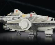 Piloted by Hera Syndulla, the Ghost was first introduced in the animated Star Wars Rebels as the ship and home base for the new heroes of the Spectre crew.