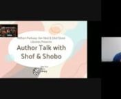 Author Talk with Shobo and Shof from shobo