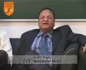 IIFM ‘s Mumbai campus hosts Mr. Kapil Bagla, CEO of Walkwater Media, where he talks about the relevance of management education in the current corporate world. For more information please visit http://www.iifmglobal.com/