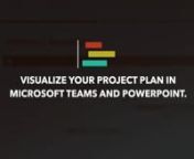 Project Plan is an app for Microsoft Teams and PowerPoint to create your high-level project plans, gantt charts and timelines easily.nhttps://www.project-plan.app