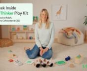 Unboxing The Thinker Play Kit (11-12 Months) from sliding